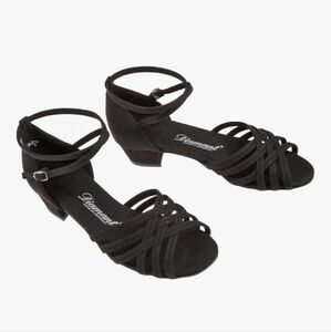 Diamant Ballroom Latin Salsa Dance Shoes with Vario Spin Sole Dancing Shoe Sz 9